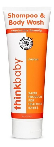  Shampoo Cabello/cuerpo Think Thinkbaby Con Papaya, Para Bebé