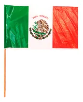 Comprar Decoración Fiestas Patrias Banderita De Plástico 10 Pza. Color Tricolor Bandera Fiestas Patrias