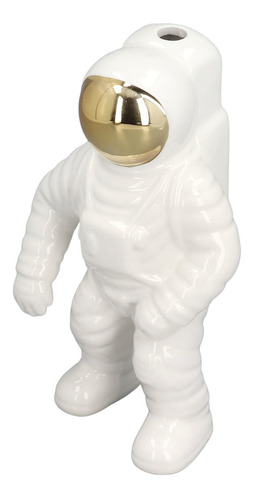 Estatua De Cerámica De Space Man, Moderna, Escultura En Jarr