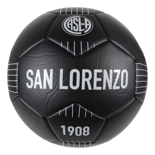 Pelota De Fútbol Drb San Lorenzo Black N°5 Oficial 