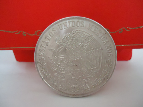 Moneda $100 Morelos Plata Real 0.720 Año 1978