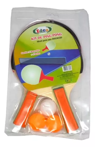 Kit 2 Raquete Tenis De Mesa Ping Pong – diiverso