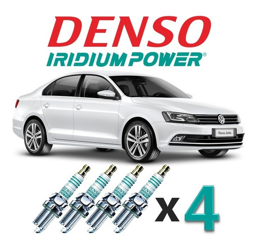 Velas Originais Denso Iridium Jetta 2.0tsi 211cv Até 07/2014