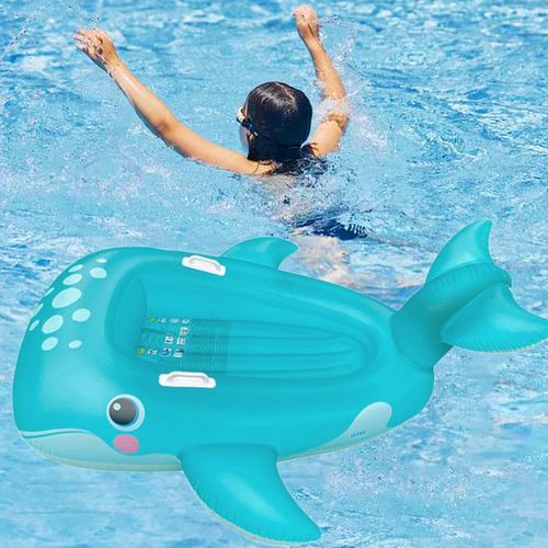 Tabla De Surf Inflable, Balsa De Piscina Inflable Con Asas,