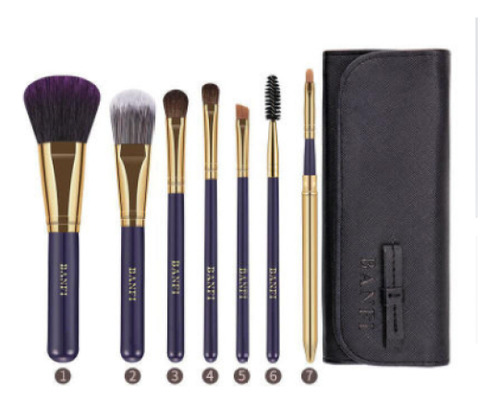Set De Brochas De Maquillaje, Brochas Para Sombras De Ojos,