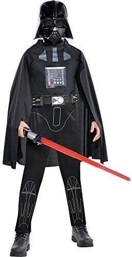 Disfraz Clásico De Darth Vader De Star Wars Para Niños T - L