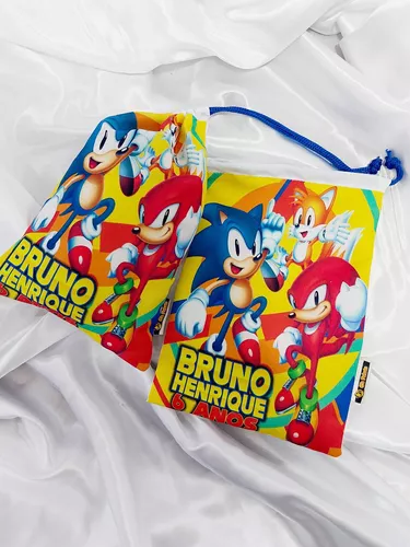 Sacolinha Surpresa Sonic - Fazendo a Nossa Festa