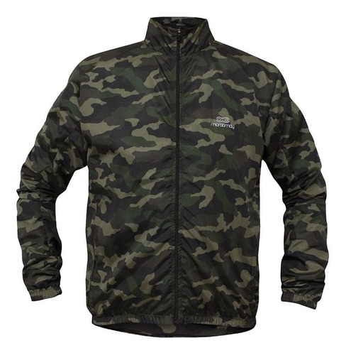 Jaqueta Corta Vento Marcio May Masculina Elite Camuflada