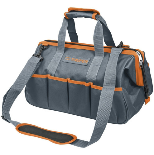 Truper 17102 bolso de trabajo para herramientas 16 color gris