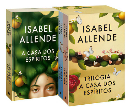 Box Trilogia A Casa Dos Espíritos, De Allende, Isabel. Editora Bertrand Brasil, Capa Dura, Edição 1 Em Português, 2024