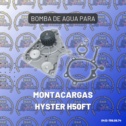 Bomba De Agua Para Montacargas Hyster H50ft