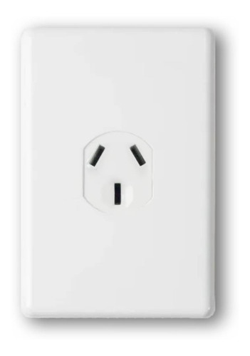 Imagen 1 de 6 de Toma 20 A Blanco Tecnova Square Oferta!!