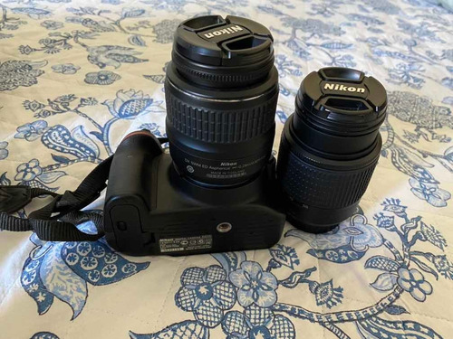 Máquina Fotográfica Nikon Ds3200 Com 2 Lentes