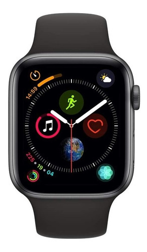 Apple Watch Series 5 44mm Gps Space Gray Sport Band Black - Distribuidor Autorizado