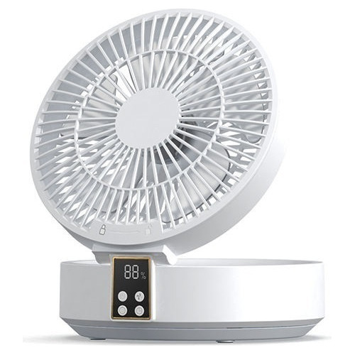 Ventilador De Pared Con Control Remoto Led