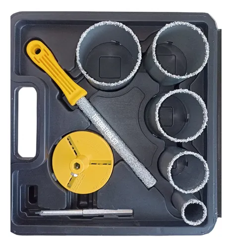 Juego De Sierra Copa Carbonizado Seo208 Uyustools