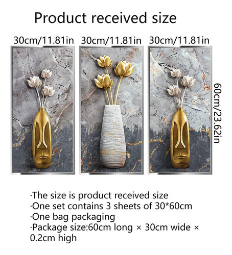Pegatinas De Pared De Jarrón 3d 2 Ppc Magnolia Decisas De De