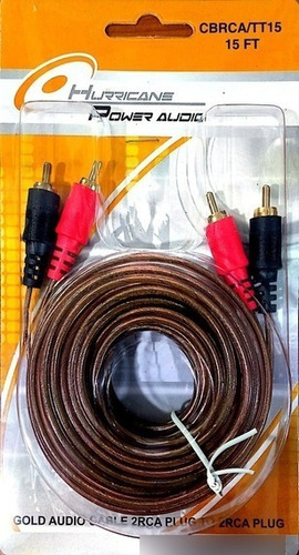 Hurricane Cable Rca Cbrca/tt15 - Audio Y Video