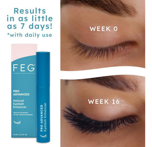 Sérum Intensificador De Cílios Feg Pro Advanced Natural 3ml
