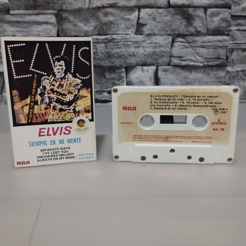 Elvis Presley Always On My Mind Siempre En Mi Mente Cassette