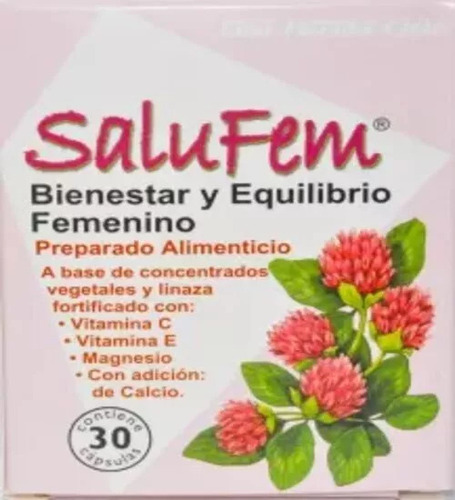 Vitaminas Femeninas- Salufem 30 Caps