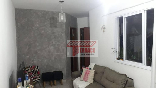 Imagem 1 de 7 de Apartamento Com 2 Dormitórios À Venda, 47 M² Por R$ 235.000,00 - Vila Linda - Santo André/sp - Ap2819