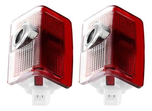 Proyector Led Door Courtesy Welcome, 2 Unidades, Un Par De P