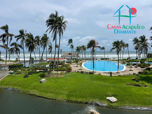 Petén 202. Departamento De Playa Con Vista Al Mar En La Mejor Zona De Acapulco Diamante