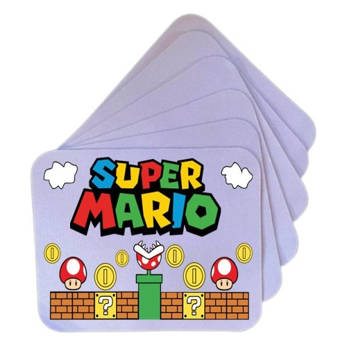 Mousepad Personalizado Super Mario