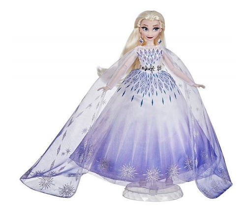 Muñeca Frozen 2 Elsa Disney Style Series Holiday Colección