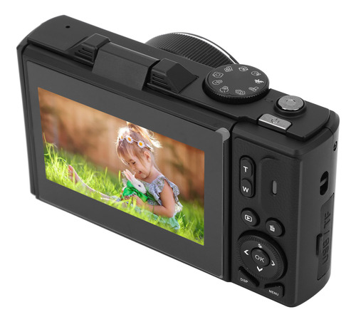 Cámara Digital 4k, 64 Mp, Uhd, Zoom 18x, Enfoque Automático,
