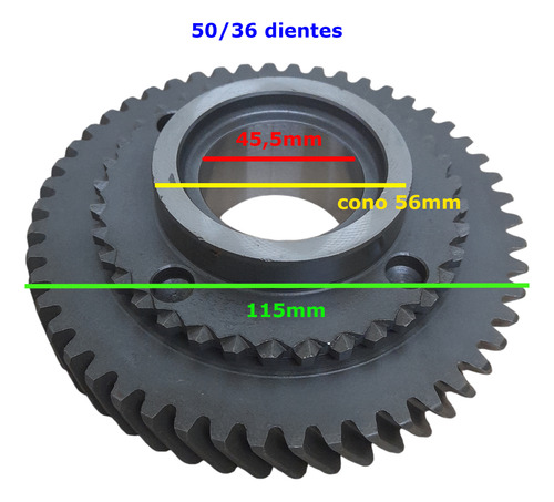 Engranaje Primera Para Ford Ecosport 50-36 Ø 36mm Ib5