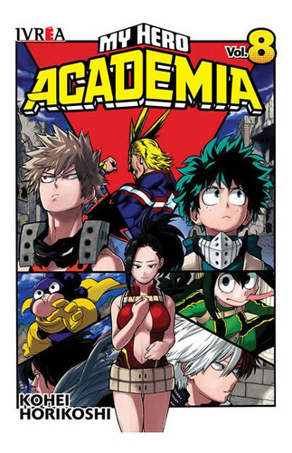 Manga My Hero Academia Tomo 8 - Ivrea Argentina