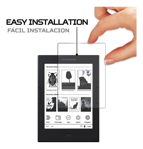 Protector Pantalla Antishock Para Energy Sistem Ereader Max