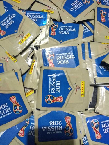 100 Sobres De Estampas 500 Estampas  En Total Rusia 2018