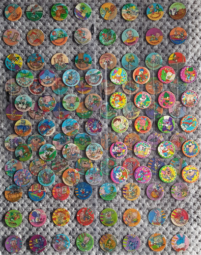 Tazos Tiny Toons Colección Completa Originales Con Micas (Usado)
