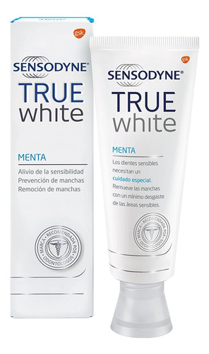 Sensodyne True White Pasta Dental Dientes Sensibles 100g