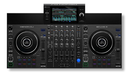 Denon Dj Sc Live 4 Controlador Dj Todo En 1 Sin Laptop