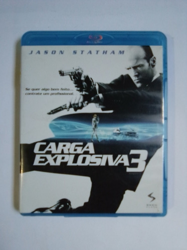 Blu-ray Carga Explosiva 3 - Jason Statham - Original (Usado)