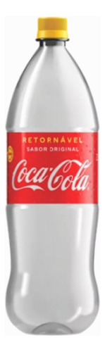  Coca-cola Retornável Garrafa 2l Vazia Kit Com 10 Unidades