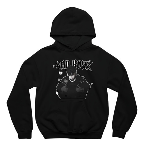 Sudadera De Junior H, Sad Boyz, Envío Rápido.