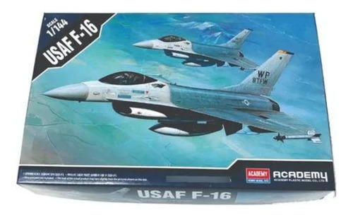 Avion F16 Caza Moderno Academy 12610 Para Armar F-16 Falcon