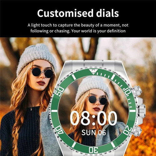 Imagen 2 de 9 de Reloj Inteligente De Llamadas Bluetooth Para Huawei iPhone A