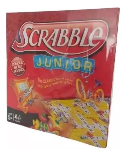 Juego De Mesa Scrabble Junior - Para Niñas Y Niños 