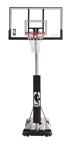 Tablero Aro Basket Vertical Spalding 52'' Silver Acrilico