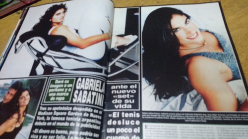 Revista Hola N°  2743 Año 1997 Gabiela Sabatini Perfume 