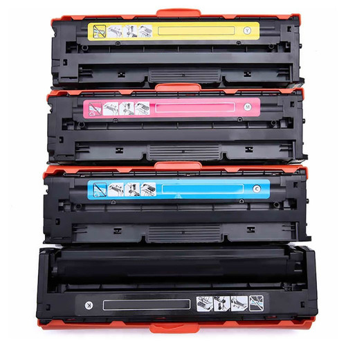Kit Color Toner Compatível Para Samsung Clp-680nd Clx-6260fr Tinta Preto Ciano Amarelo Magenta