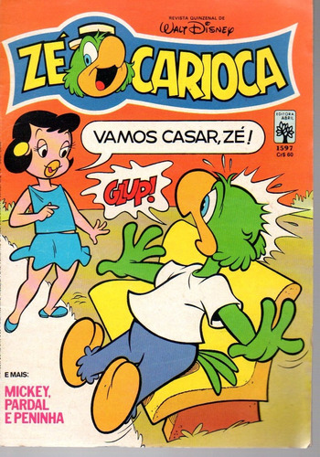 Ze Carioca 1597 - Abril - Bonellihq Cx19 C19