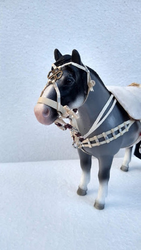 Miniatura Cavalo Encilhado Sob Encomenda Escolha A Pelagem
