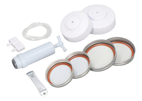 Bh Compatible Kit De Sellado Al Vacío Mason Jar, Bomba